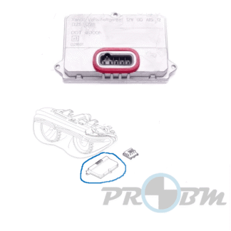 Balastro Xenon E60,E61,E65,E66,E53,E85,E86