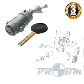 Canhão Porta C/Chave BMW E60,E61