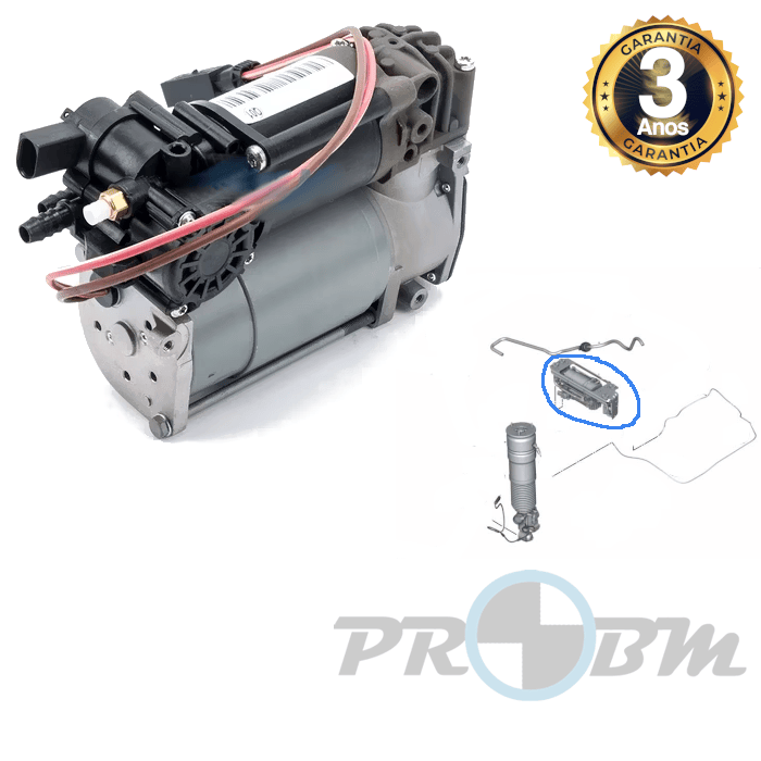 Compressor Suspensão Pneumática BMW F01,F02,F07,F11