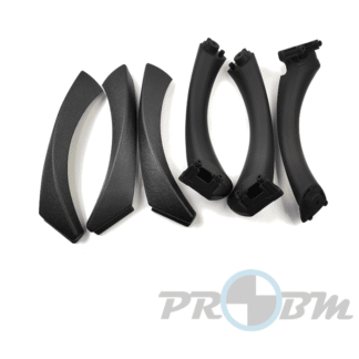 Conjunto Pegas /Puxador Interior Preto E90/E91