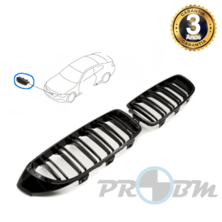 Kit Grelhas Frontal BMW F32,F33,F36 Preto Brilhante