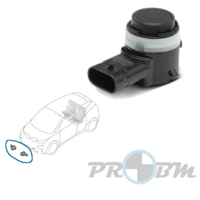 Sensor Estacionamento PDC F4x,Gx, i3,i8