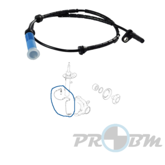 Sensor ABS Roda Frente X3 E83