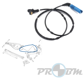 Sensor ABS Roda Trás E46 01-05