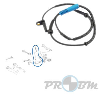 Sensor ABS Roda Trás E65,E66