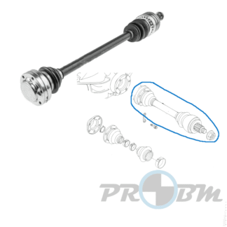 Transmissao Trás Direita E8x,E9x