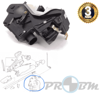 Fecho Porta Frente Direito BMW E46 2001-2005
