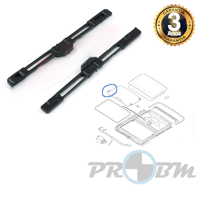 Kit Reparação Tecto de Abrir BMW E46